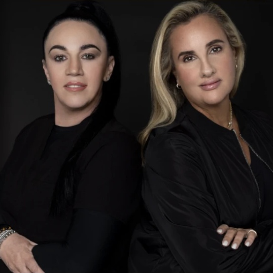 Naples founders Nicoleta Barac and Lisa Giamarino together